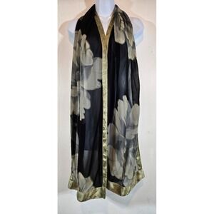 Kavita Painted Silks Viscose Scarf